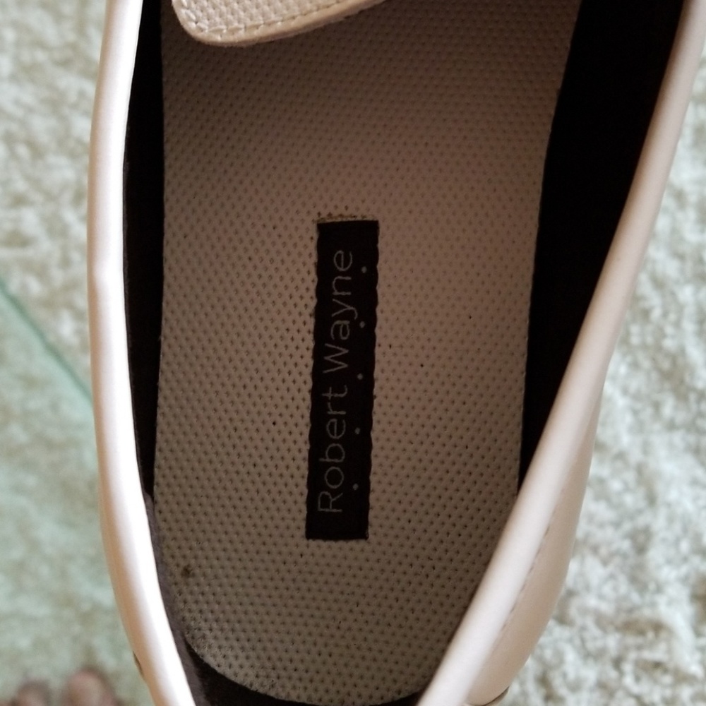 White Leather Loafers - Picture 3 of 3